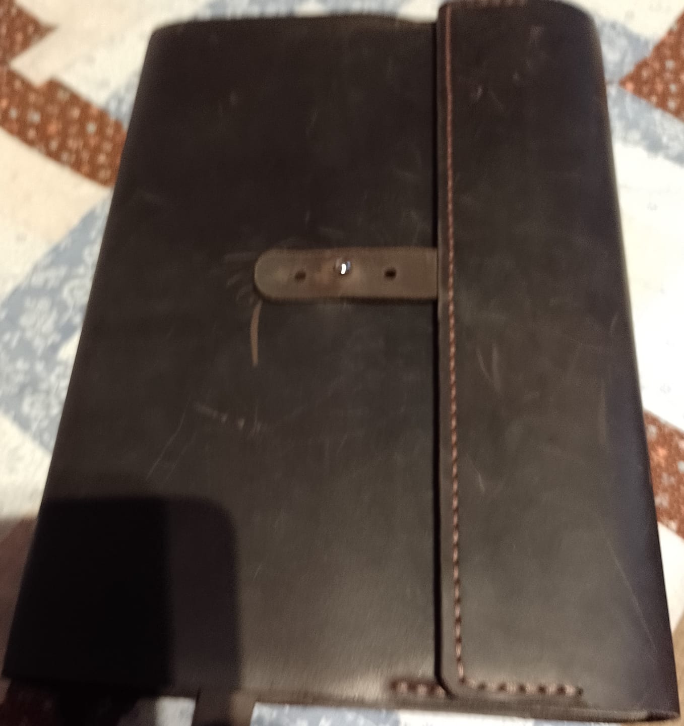 Customer photo review of Bibelhülle "Vario+" · echtes Leder · handmade Bibelhülle nach Maß