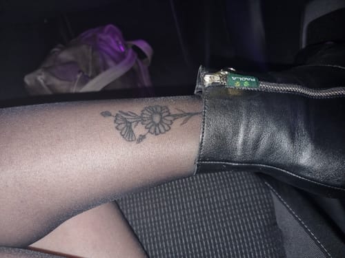 Customer photo review of מגפוני עקב דגם כרמל 7100 בצבע שחור