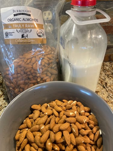 Customer photo review of Truly Raw Regenerative Organic Almonds