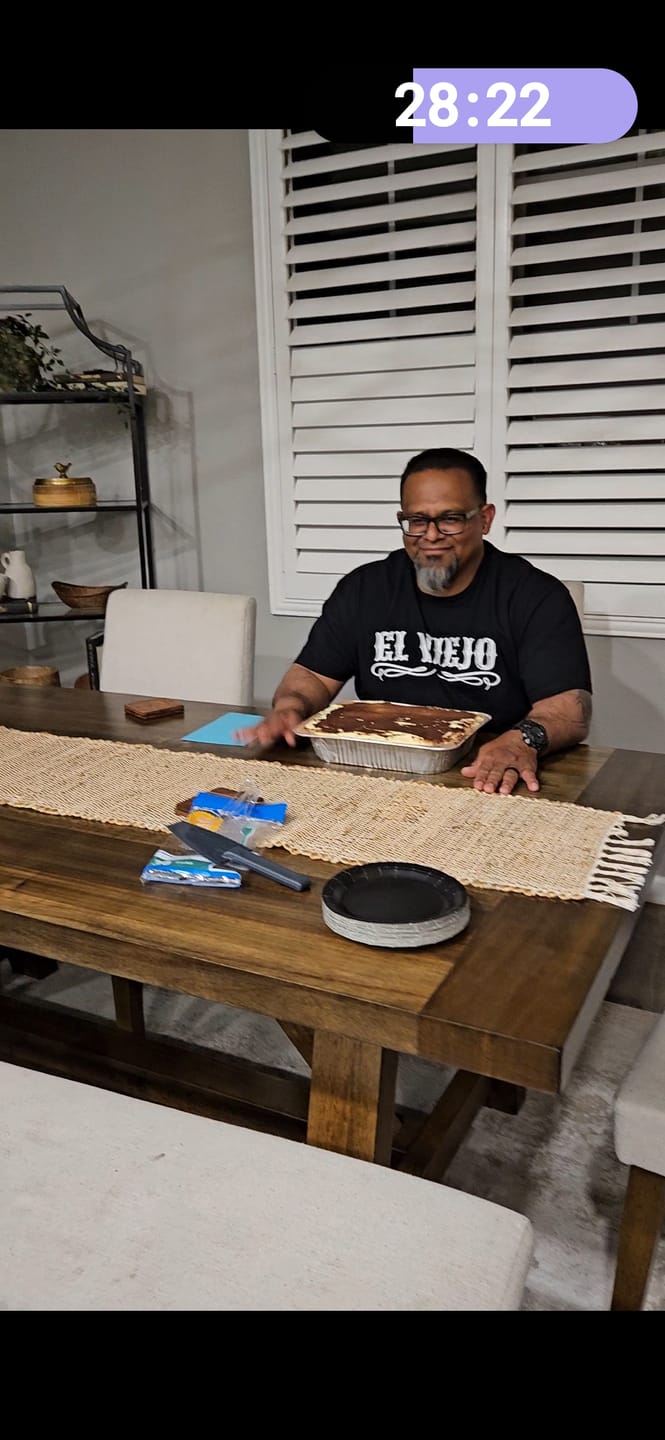 Customer photo review of The Original El Viejo Old School Tee