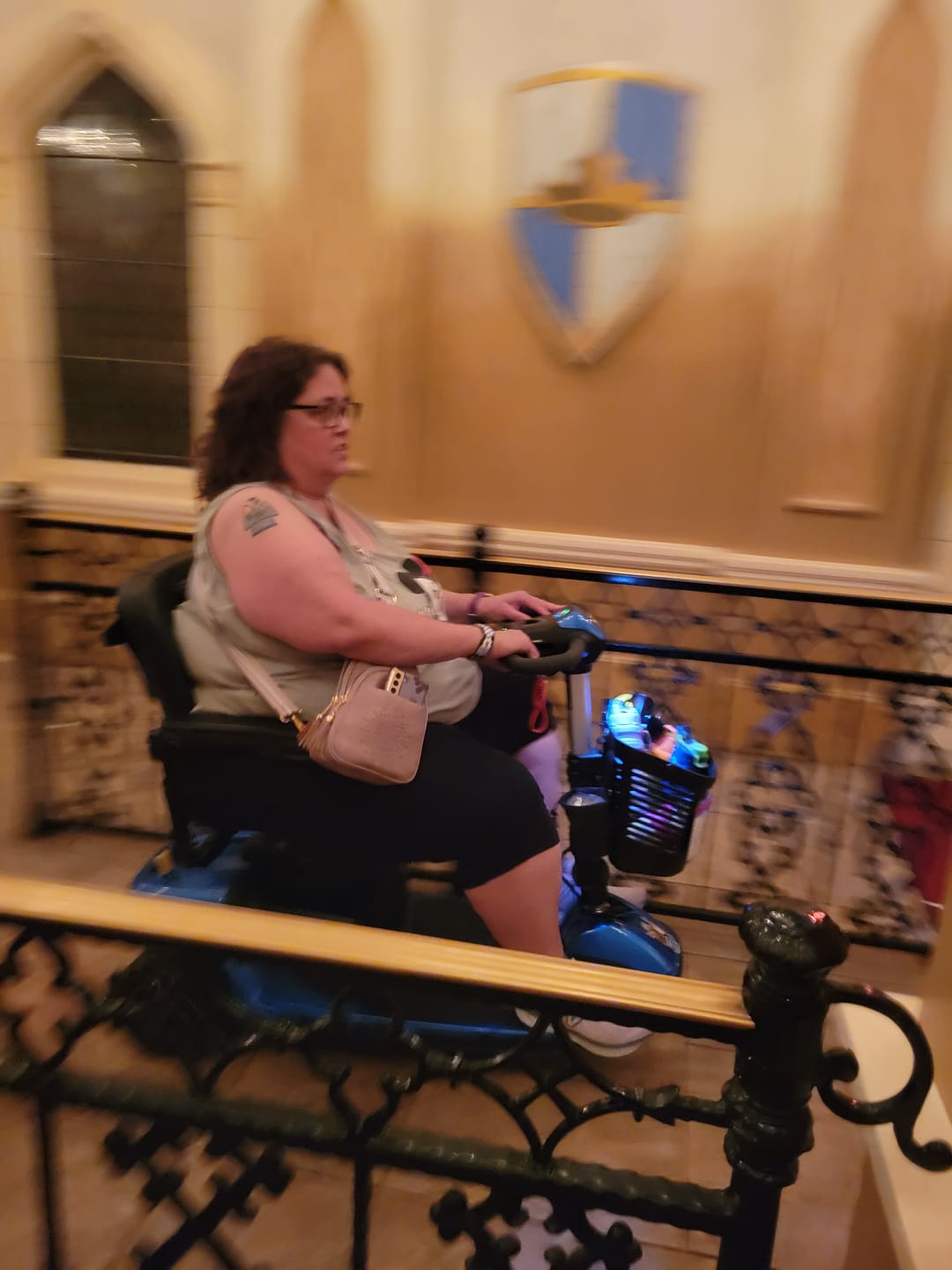 Customer photo review of Multiday Rental 4 Wheel 400 Pound Capacity Scooter