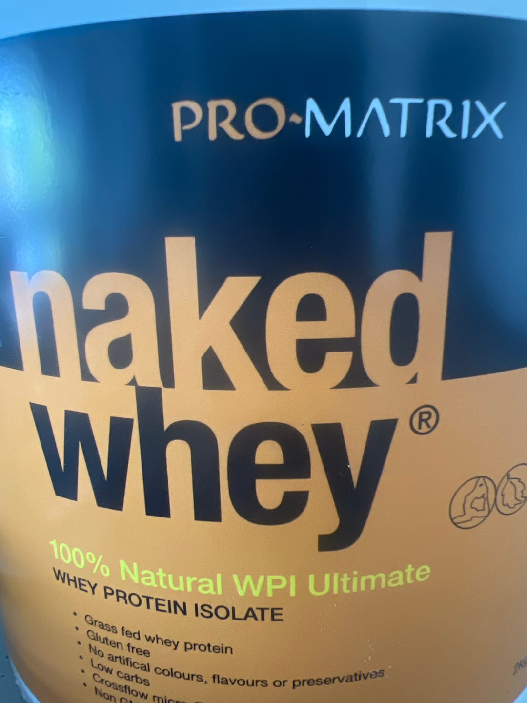 Customer photo review of 2kg UNFLAVOURED, Isolate NAKED WHEY