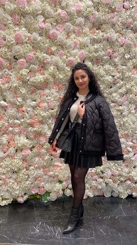 Customer photo review of Combination Down Jacket