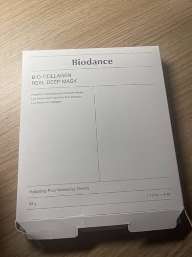 Customer photo review of Biodance Bio-Collagen Real Deep Mask