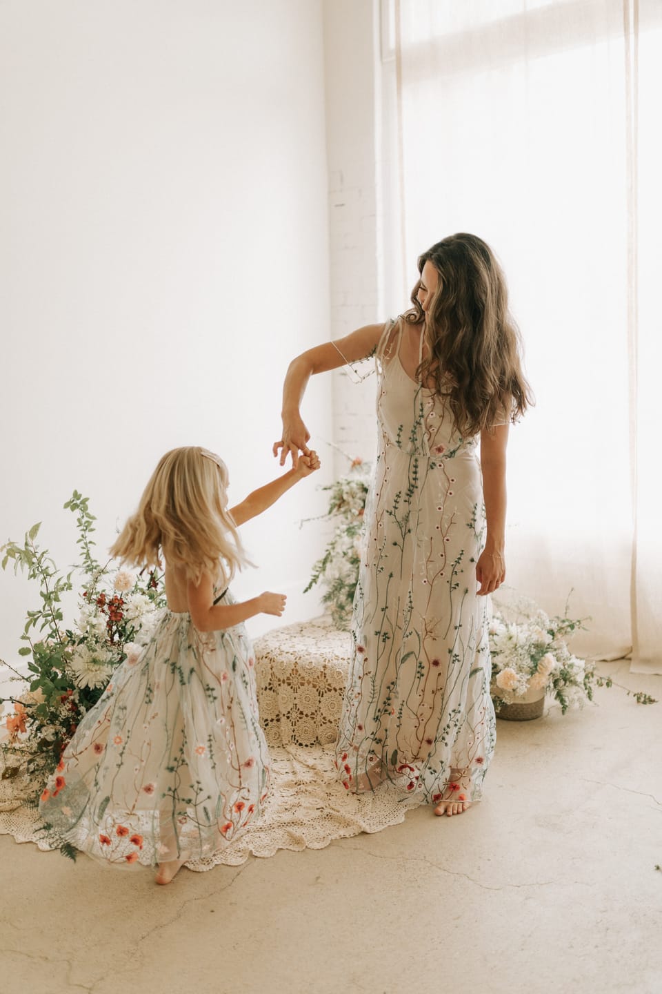 Customer photo review of Garden Lace Maxi Dress (Women)