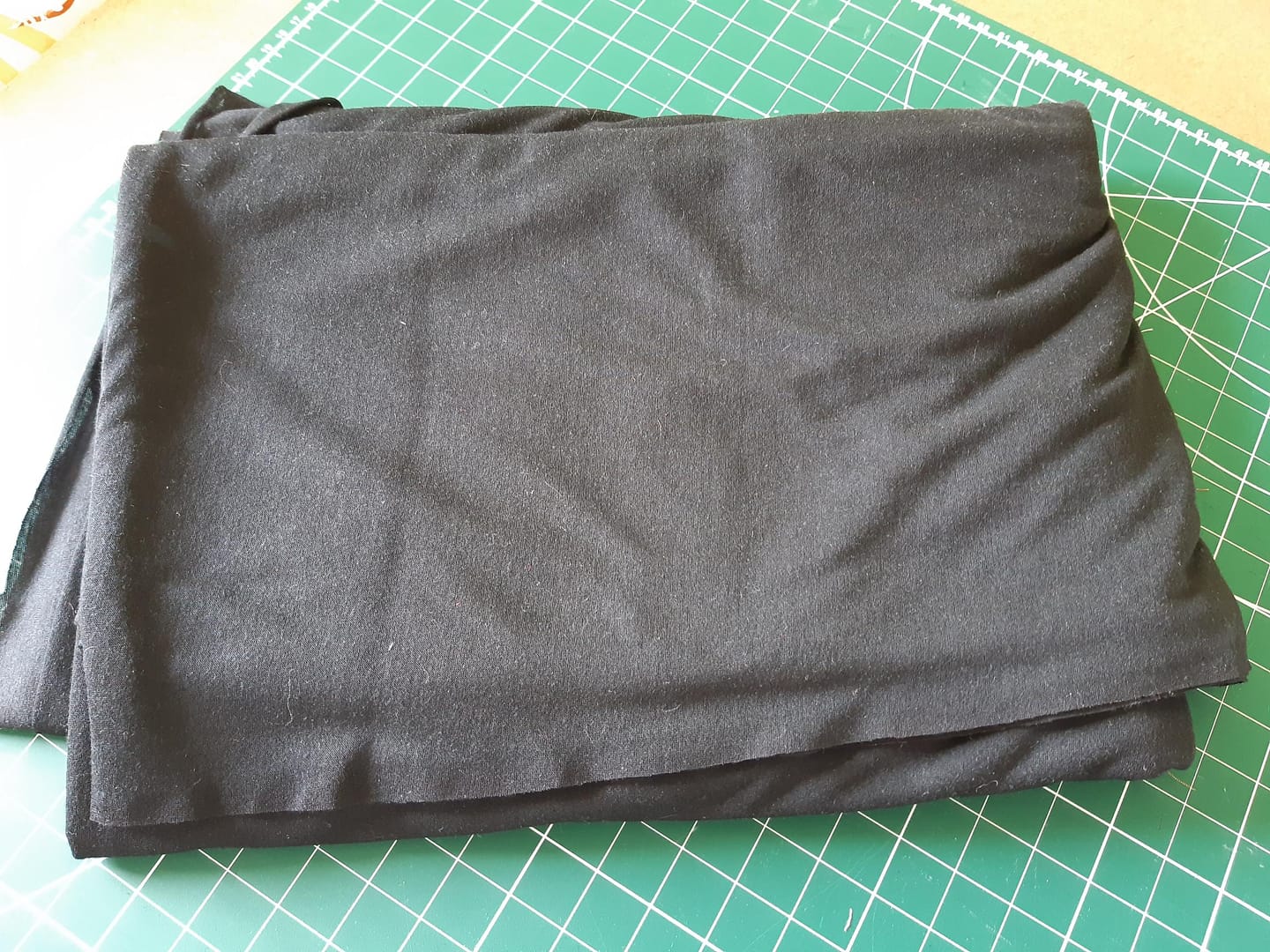 Customer photo review of Lightweight Variegated PolyViscose Jersey Fabric