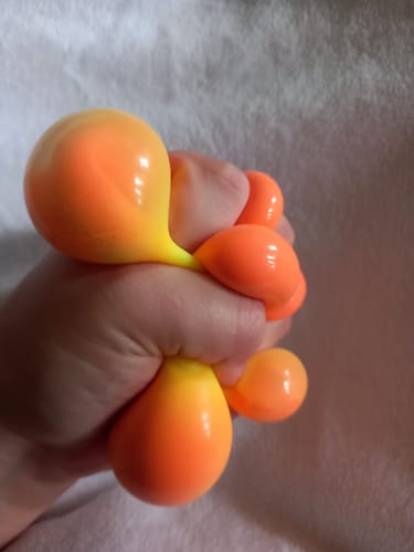Customer photo review of Nee Doh Colour Change Ball