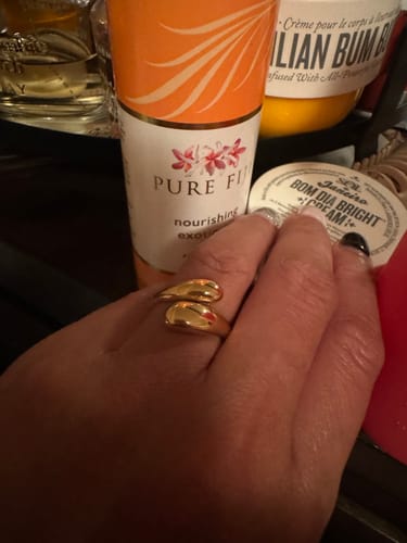 Customer photo review of The Isabella Ring