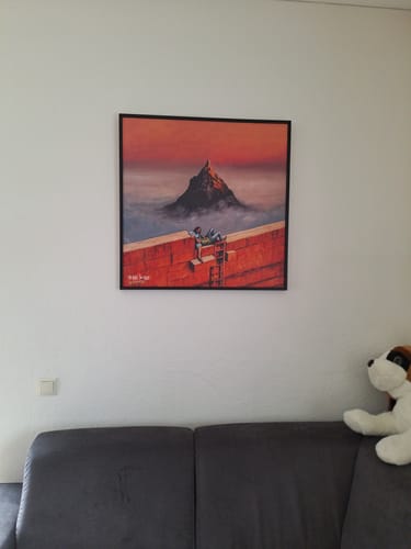 Customer photo review of Paveikslas "No Wall Too High"