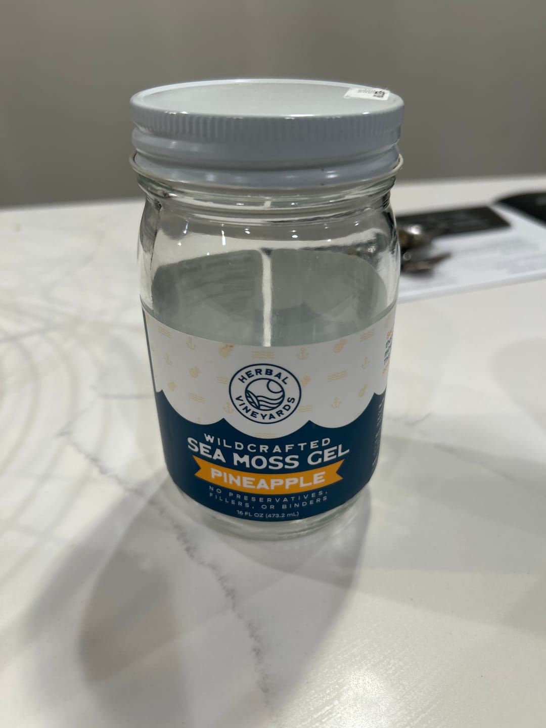 Customer photo review of EXCLUSIVE PINEAPPLE SEA MOSS GEL