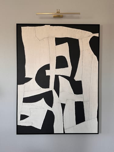 Customer photo review of Modern Abstract Painting #ABAV328