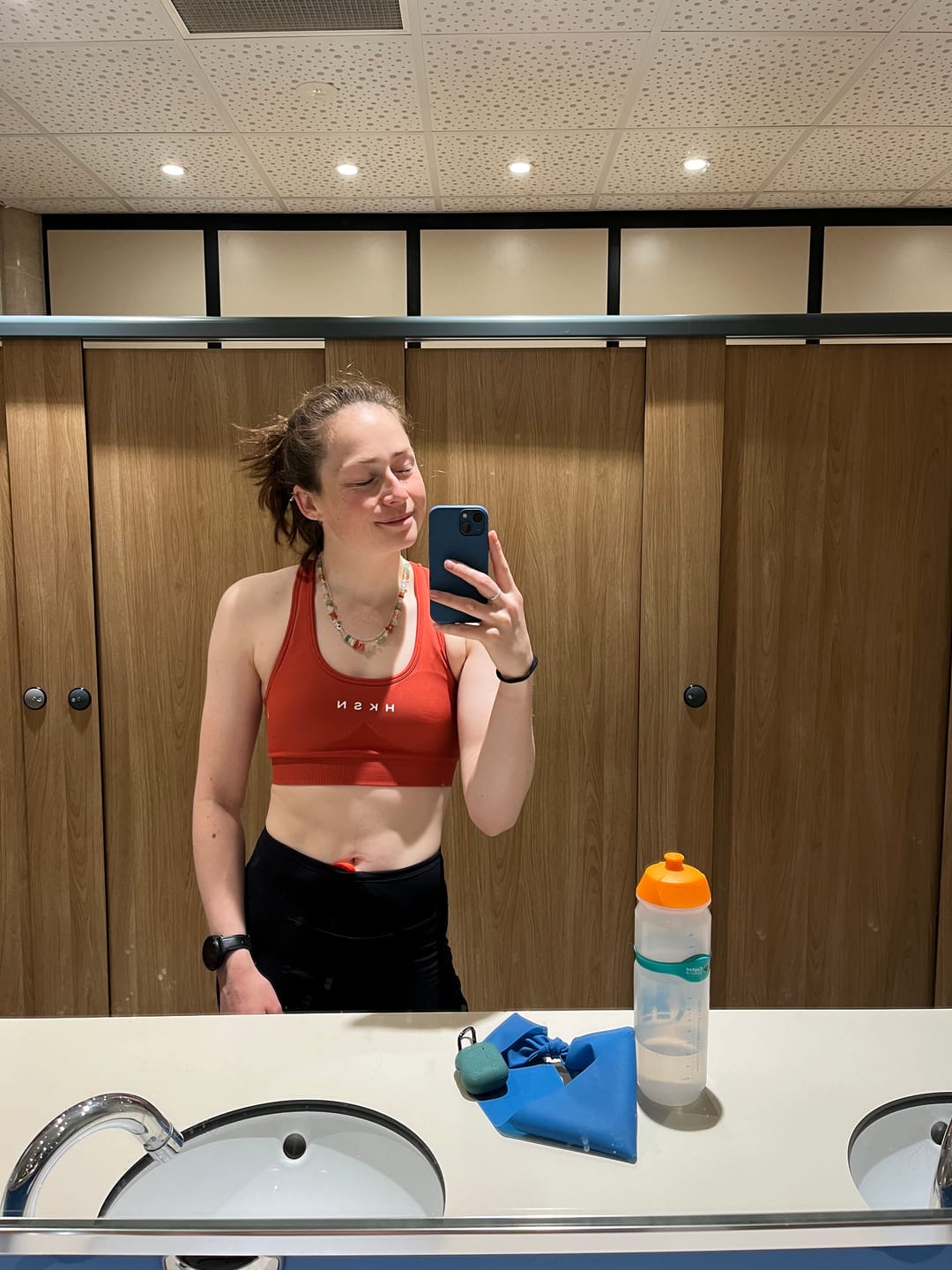 Customer photo review of 'Sculpt' Seamless Sports Bra