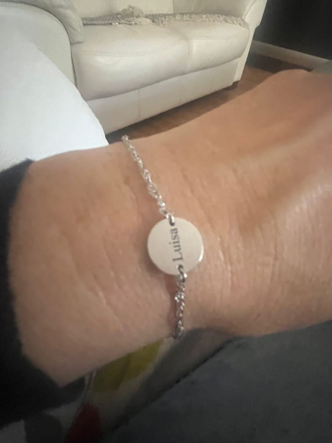 Customer photo review of Pulsera Sensación ~ Personalizado