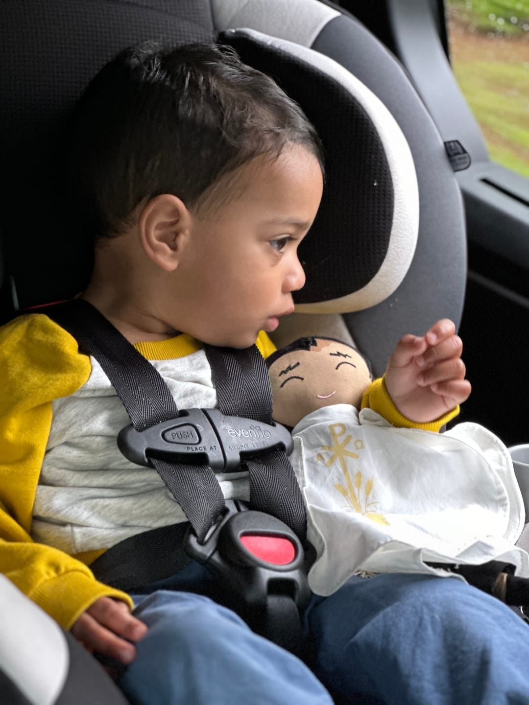 Customer photo review of Father Mark Catholic Priest Rag Doll 14 Piece Set
