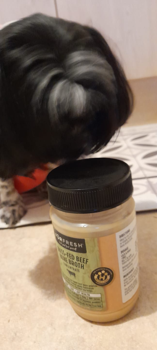 Customer photo review of Grass-Fed Beef Bone Broth Concentrate
