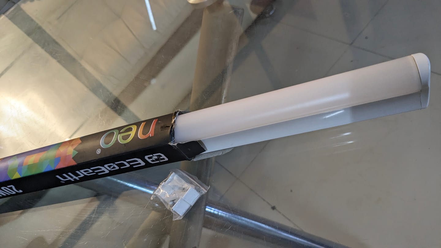 Customer photo review of EcoEarth Neo Wi-Fi Smart Led Batten (Smart Tube Light)  Compatible with Alexa and Google Home , 20-Watt | 16 Million Colors | RGB+CCT  | 4-Feet