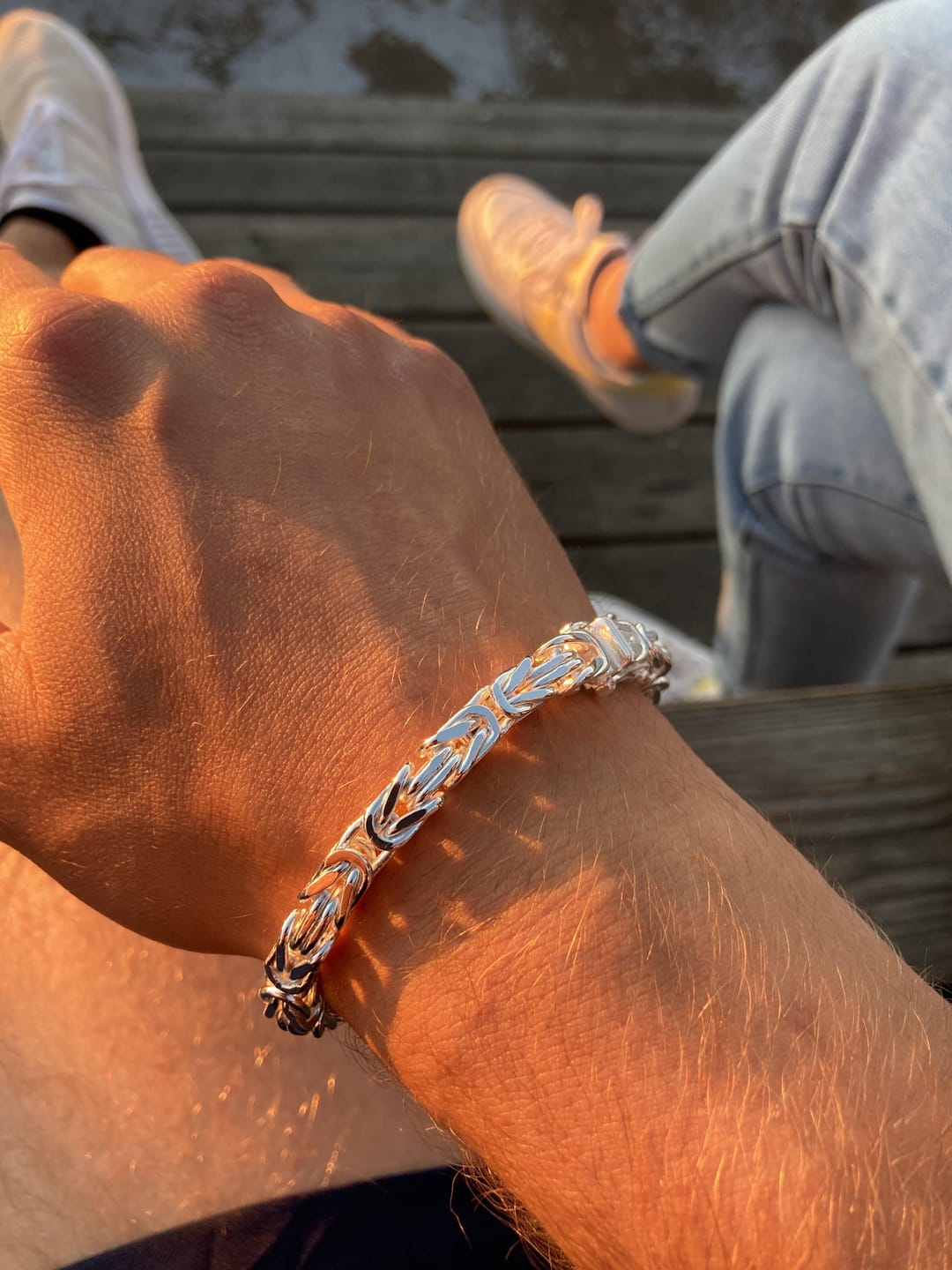 Customer photo review of Kejsarlänk Armband 6mm - 925 Silver