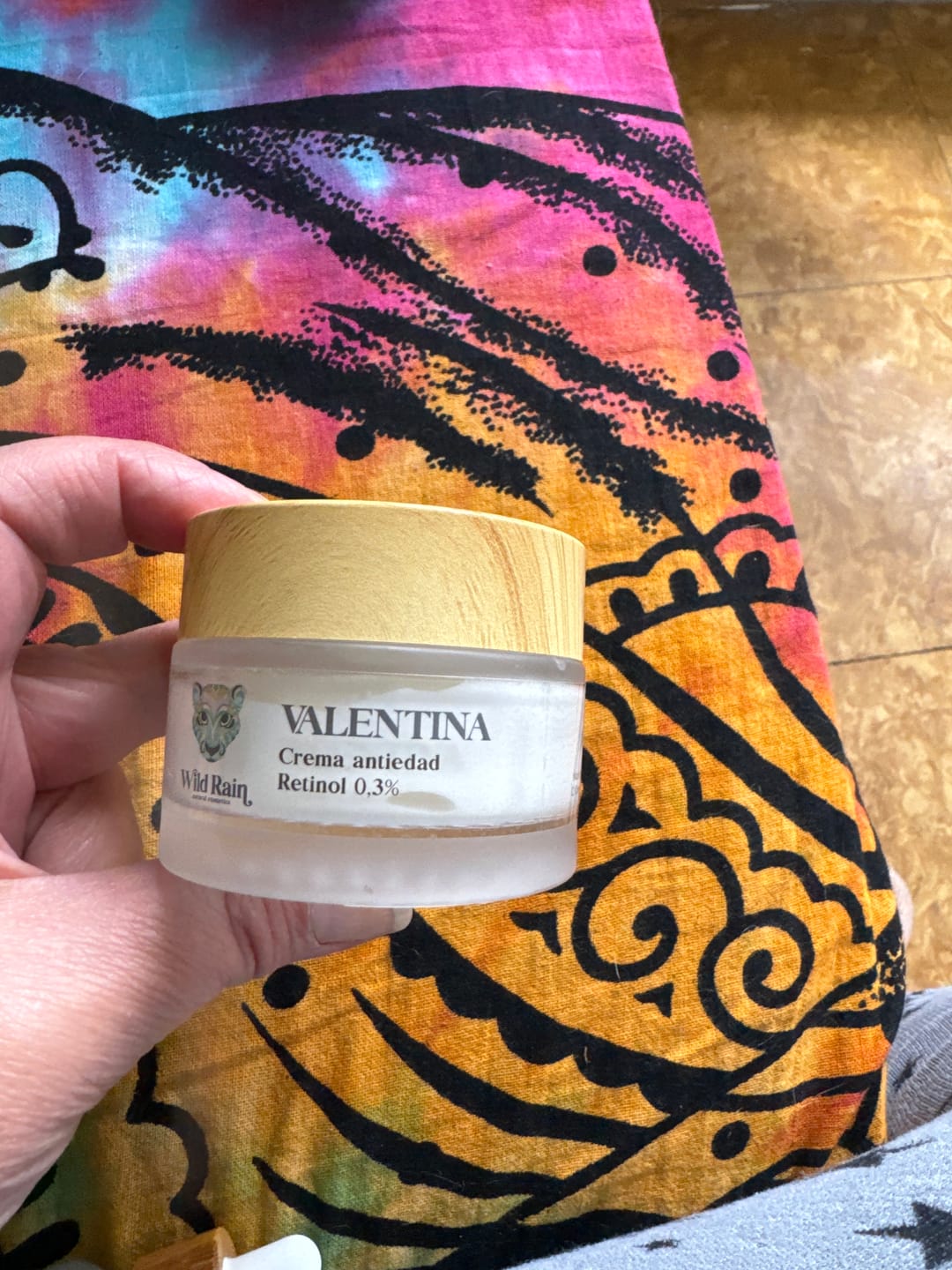 Customer photo review of Retinol 0,3% Crema transformadora noche VALENTINA