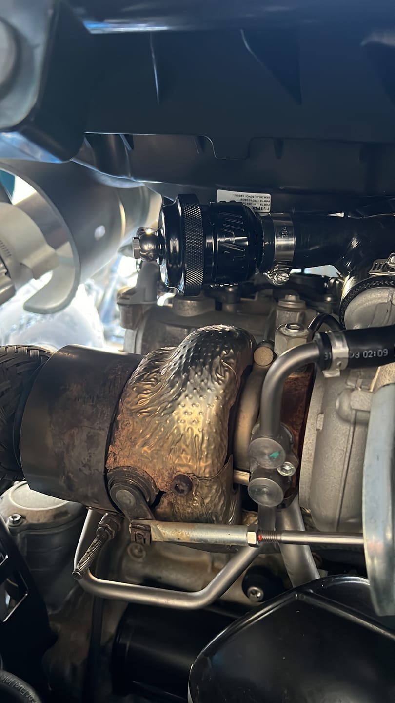 Customer photo review of RPM SxS Can Am X3 Turbo Blow Off Valve ( BOV ) Kit 2017-2019