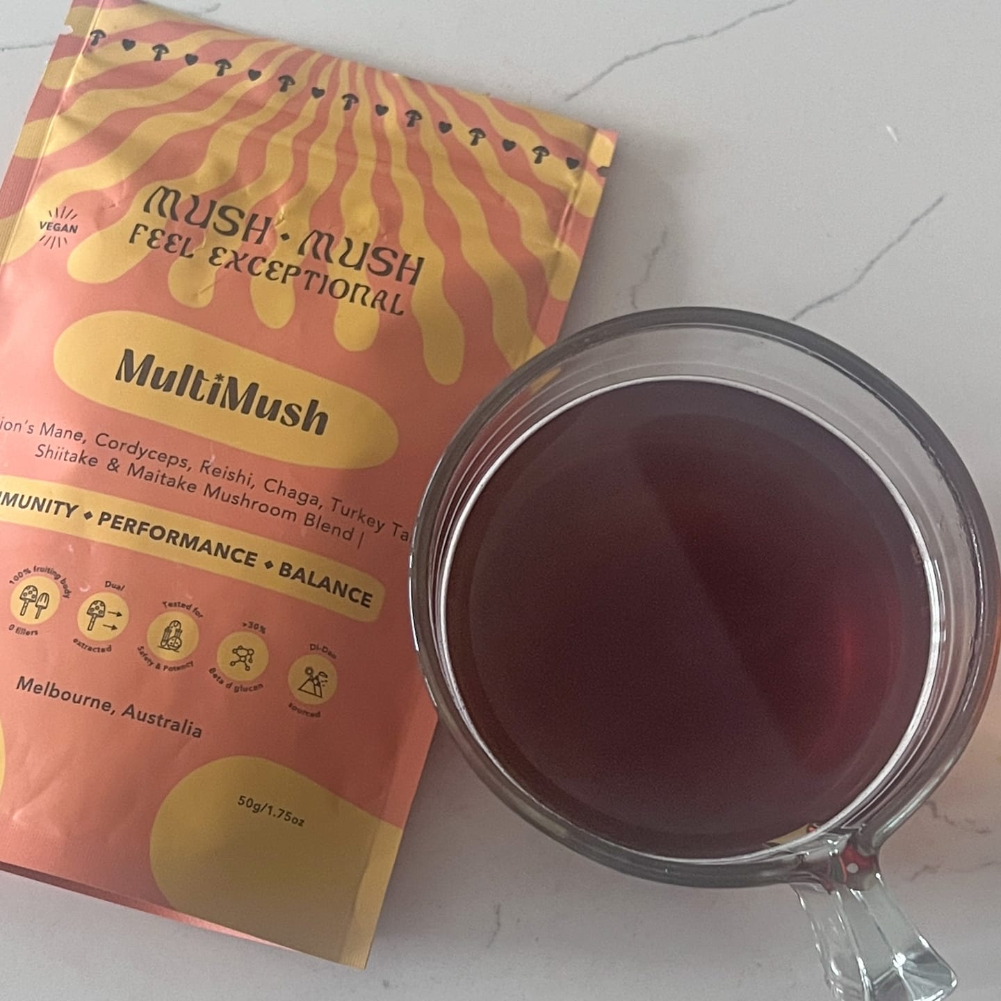 Customer photo review of MultiMush – Organic 7 Essentials Mushrooms