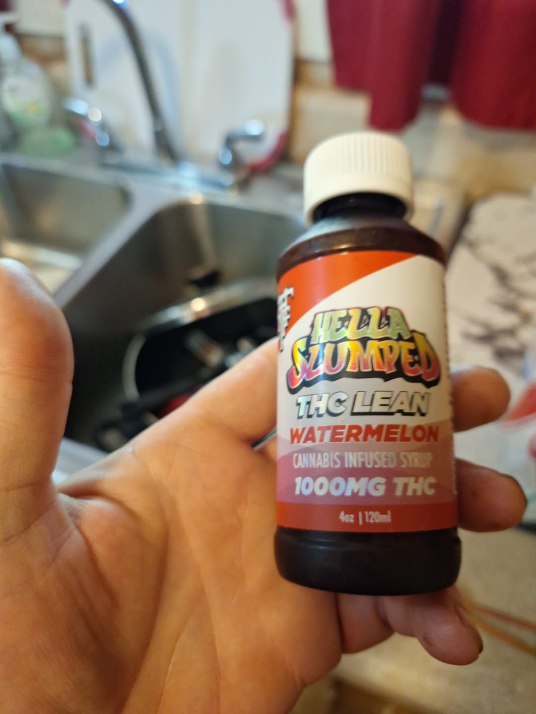 Customer photo review of THC Syrup - Watermelon