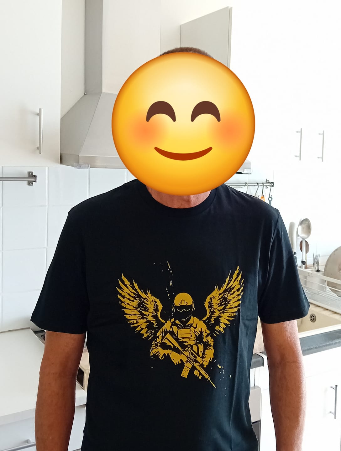 Customer photo review of T-shirt - Ange Militaire