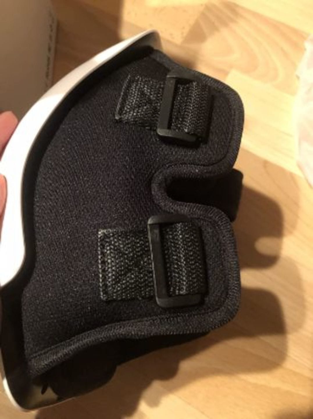 Customer photo review of KnieRelax® - Infrarot Kniemassagegerät - 50% Rabatt