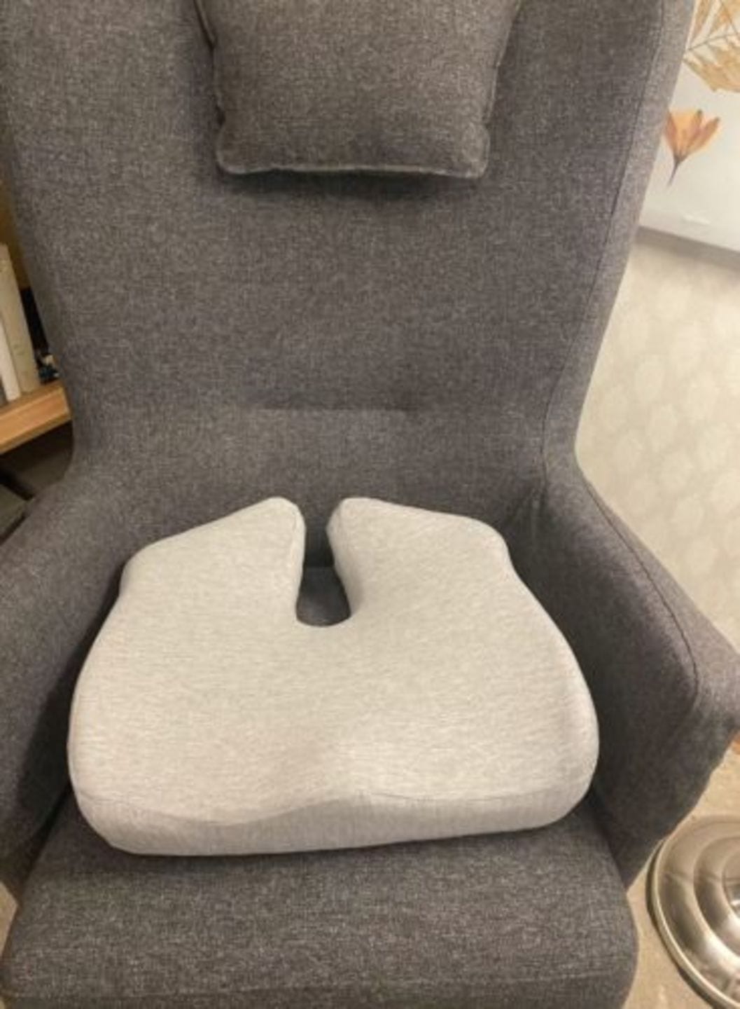 Customer photo review of RelaxSitz® - Druck-Entlastungs Rückenkissen