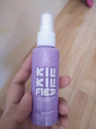 Customer photo review of KILI-KILI FIED Deodorant Spray By Sachzna