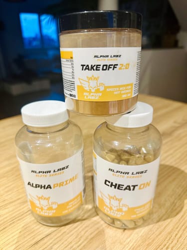 Customer photo review of Alpha Labz - Cheat On - Brûleur de Graisse Révolutionnaire