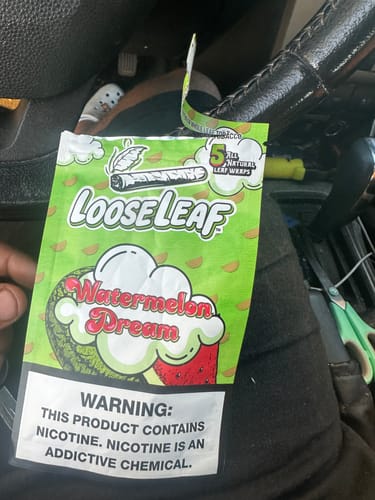 Customer photo review of Watermelon Dream Looseleaf 5-Pack Wraps (40 Count)