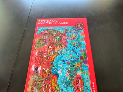 Customer photo review of Wine Puzzle - South Africa