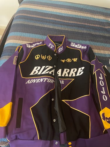 Customer photo review of JoJo's Bizarre Racing Jacket