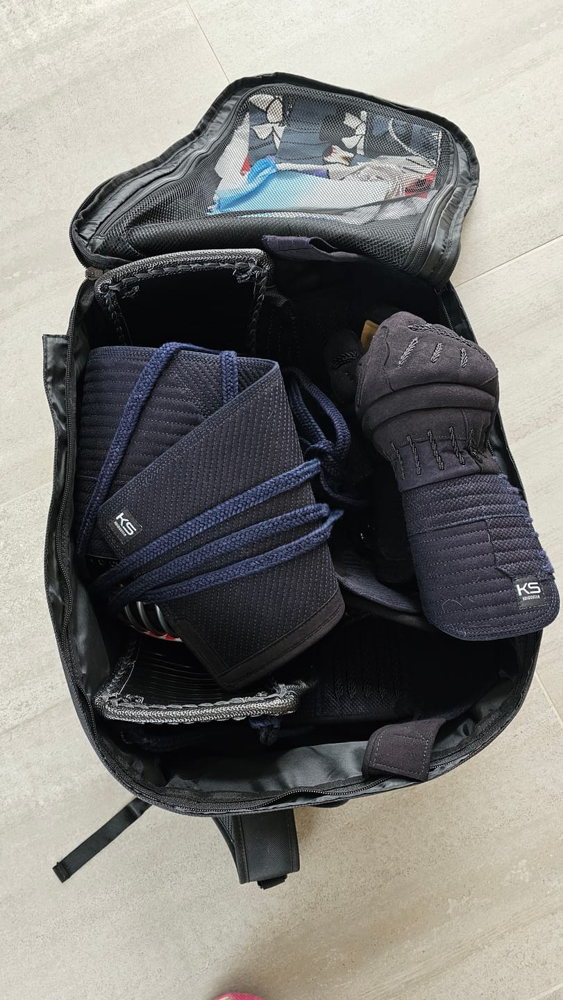 Customer photo review of Deluxe Nylon Compact Bogu Backpack