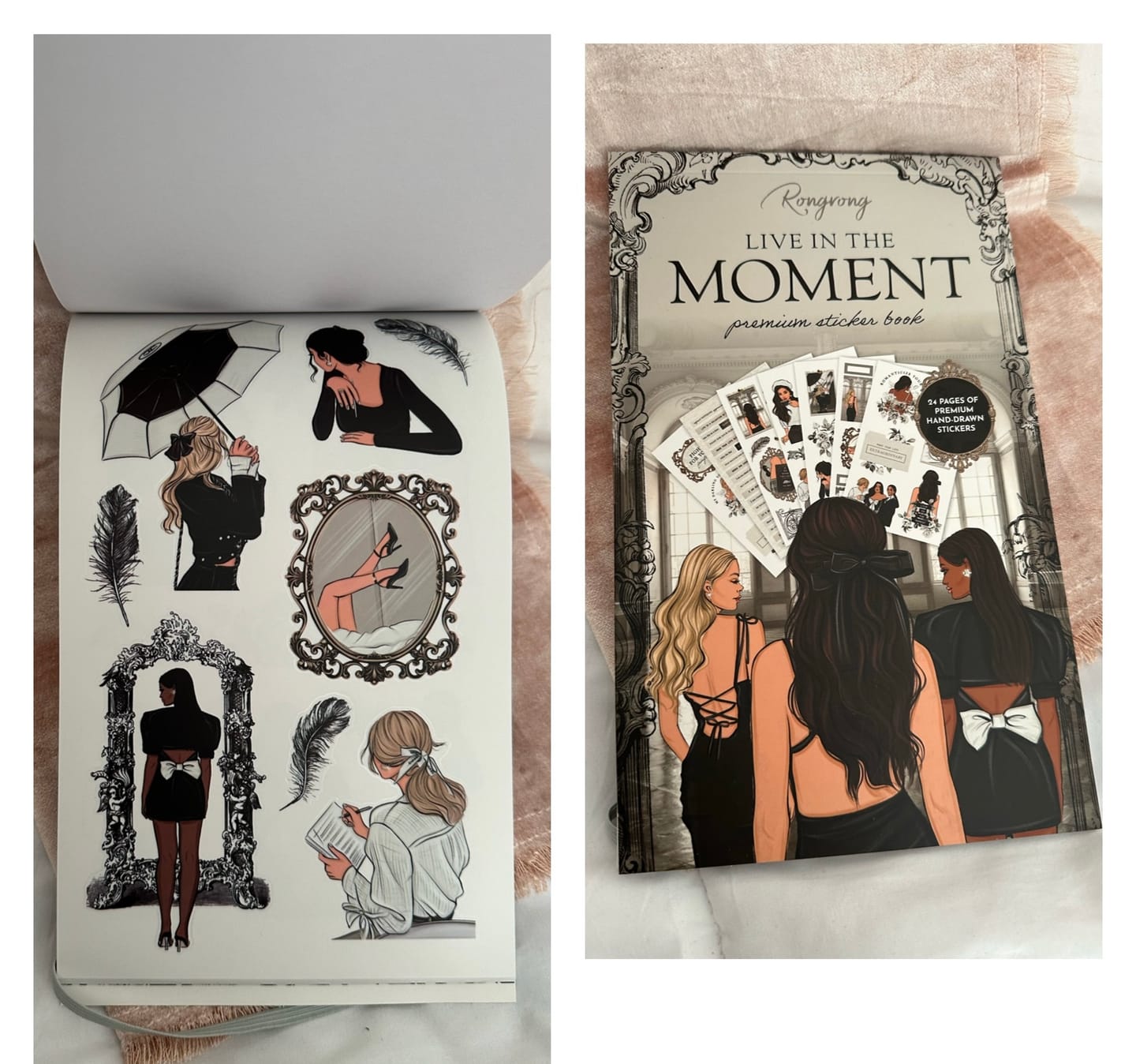 Customer photo review of Live In The Moment Sticker Book
