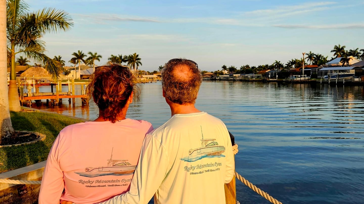 Customer photo review of Women's Dri-Fit Custom Boat Shirts - Long Sleeve