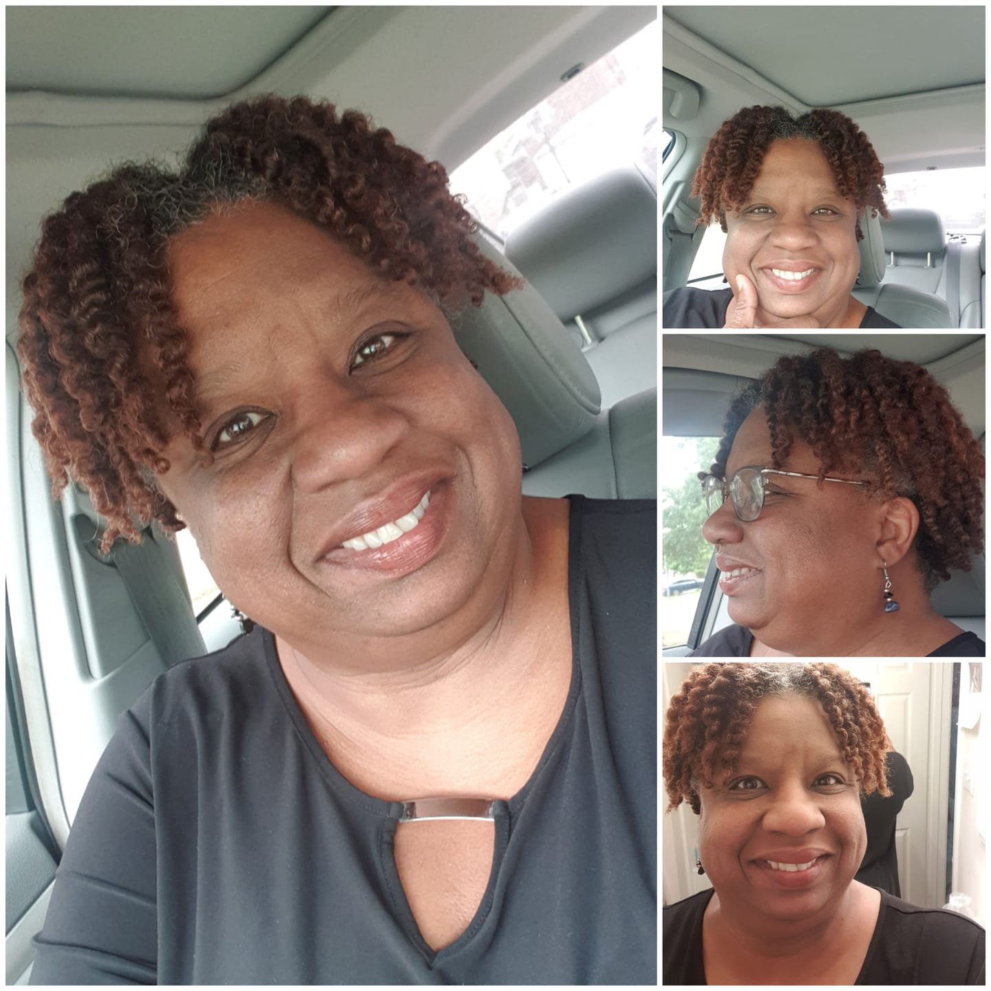 Customer photo review of Wash and Go Finishing Mousse for Curly Hair | Master's Collection