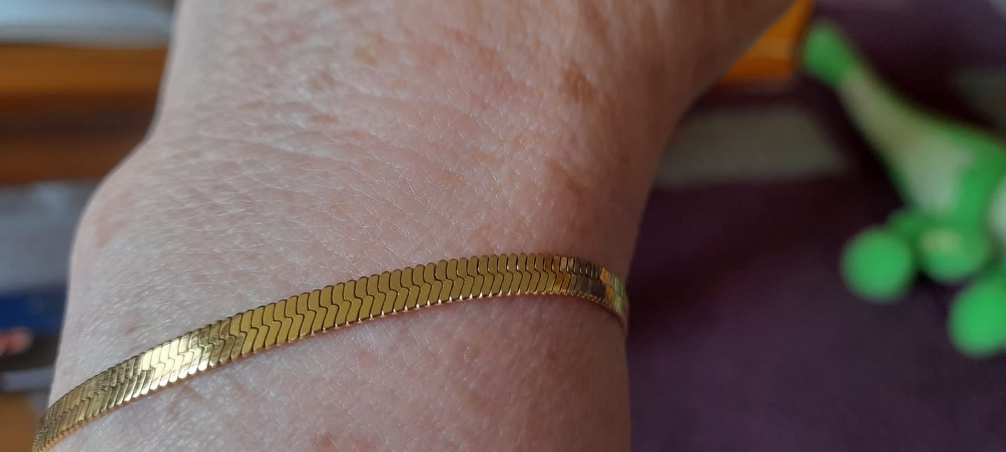 Customer photo review of Tobillera Cleopatra 4MM
