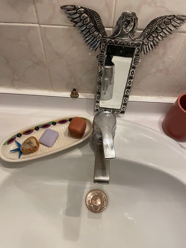 Customer photo review of Bouchon d'évier à ressort