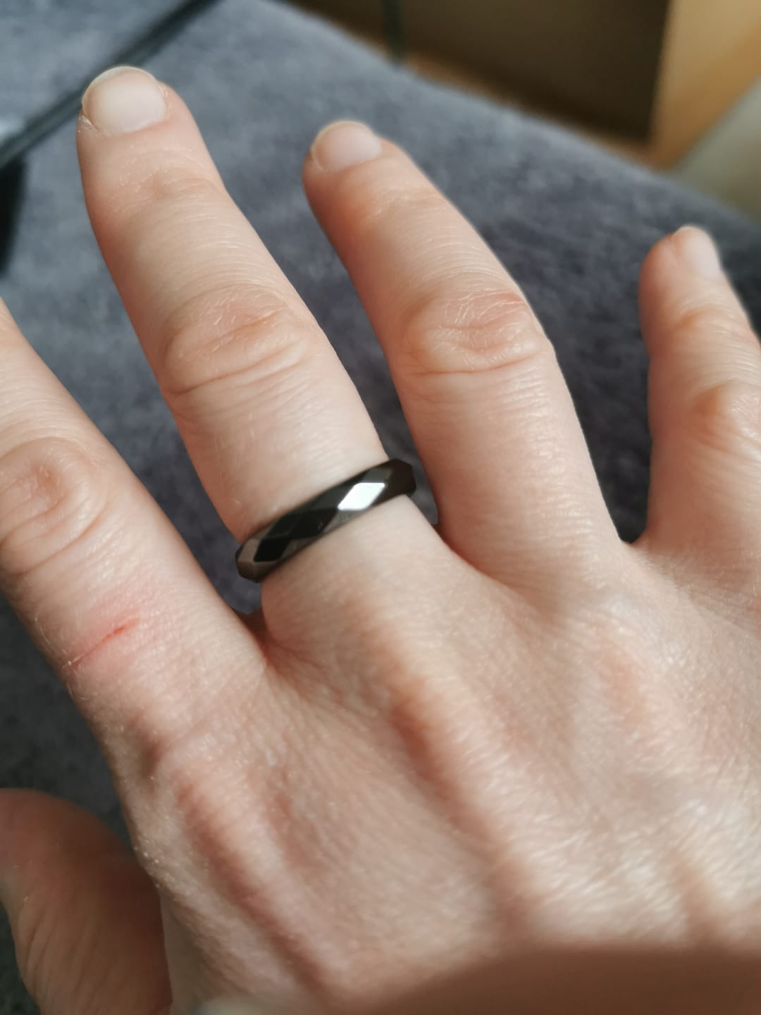 Customer photo review of Bague en hématite