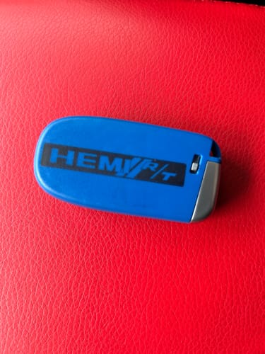 Customer photo review of Custom Mopar Key Fob Shell Ordering