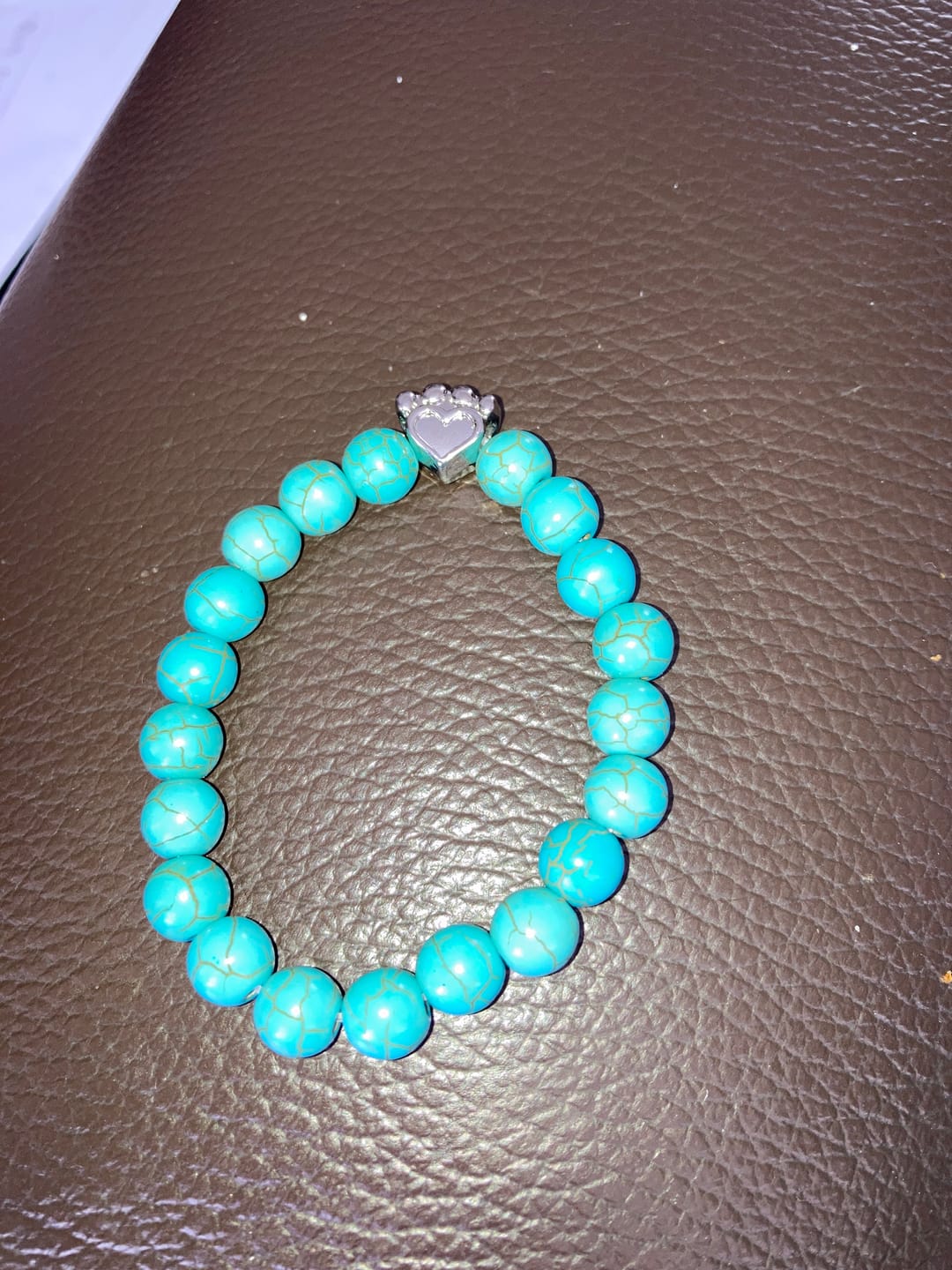 Customer photo review of Help For Paws™ Bracelet In Turquoise