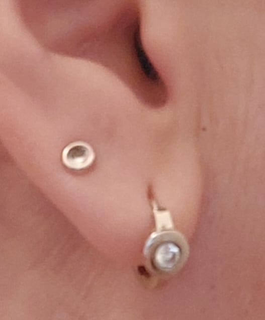 Customer photo review of Creolen in 925 Silber