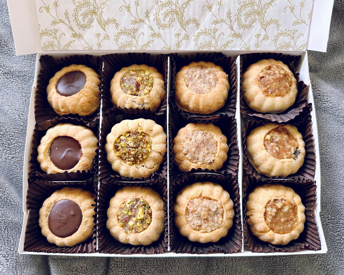 Customer photo review of Date Cookies Variety Box