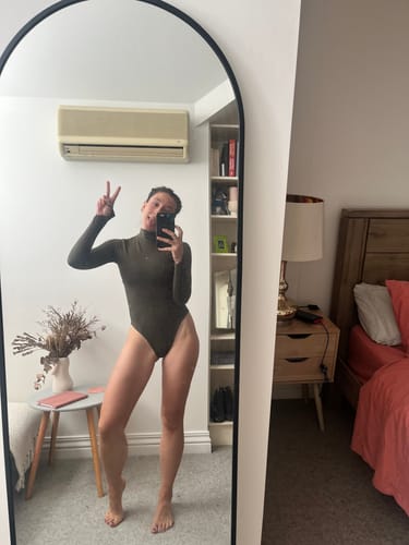 Customer photo review of Luna Long Sleeve Swimwear