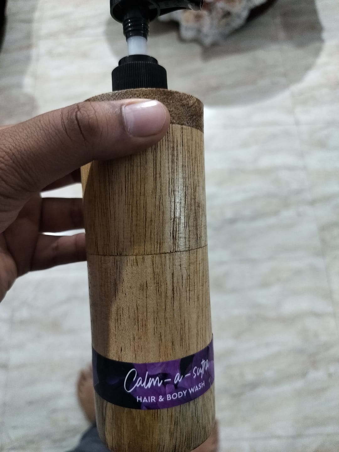 Customer photo review of NOURISHING Floral Body Wash 200 ml