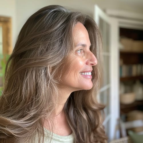 Customer photo review of Hair + Scalp Transformation Kit (2month supply)