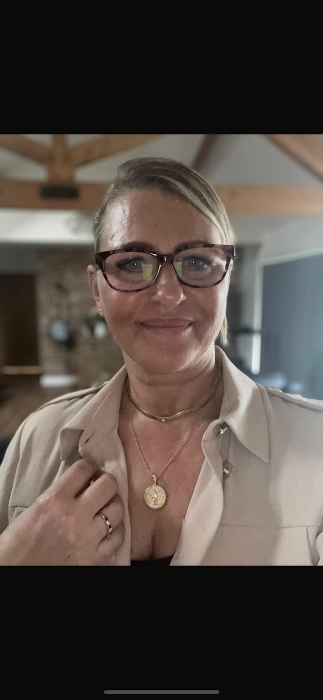 Customer photo review of Athena Coin Necklace