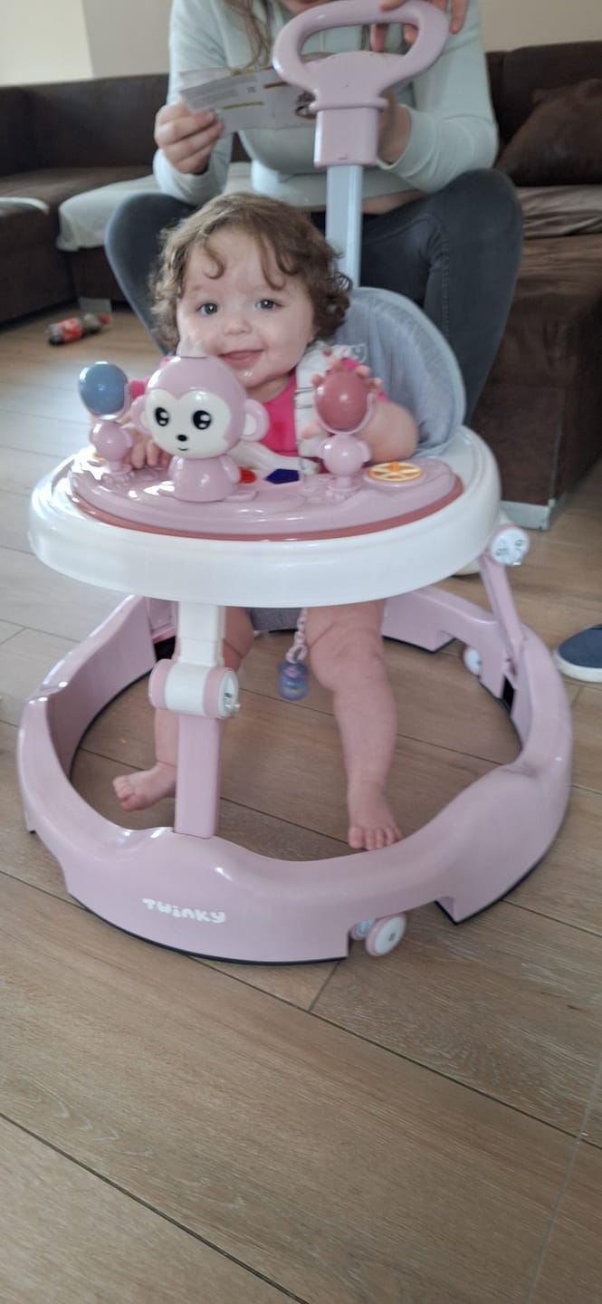 Customer photo review of Twinky Loopstoel Baby - Roze