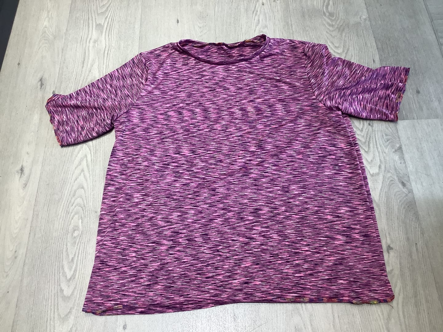 Customer photo review of Melange Active Wear Sports Jersey Fabric